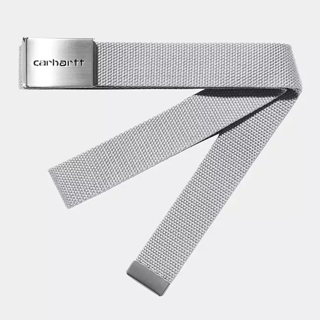 Carhartt WIP - Clip Belt Chrome - Sonic Silver