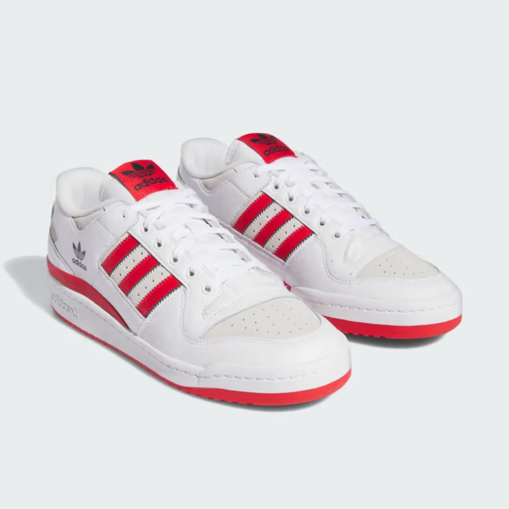 Adidas - Forum 84 Low Adv - White / Red / Black - Decimal.