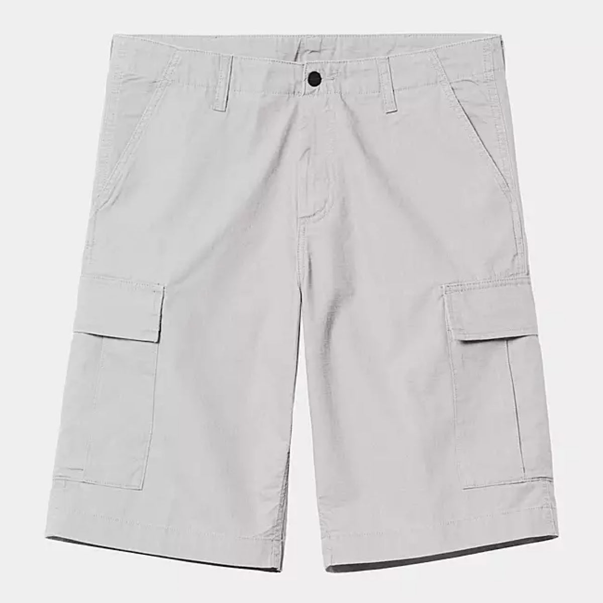 Carhartt WIP - Regular Cargo Short - Sonic Silver Rinsed