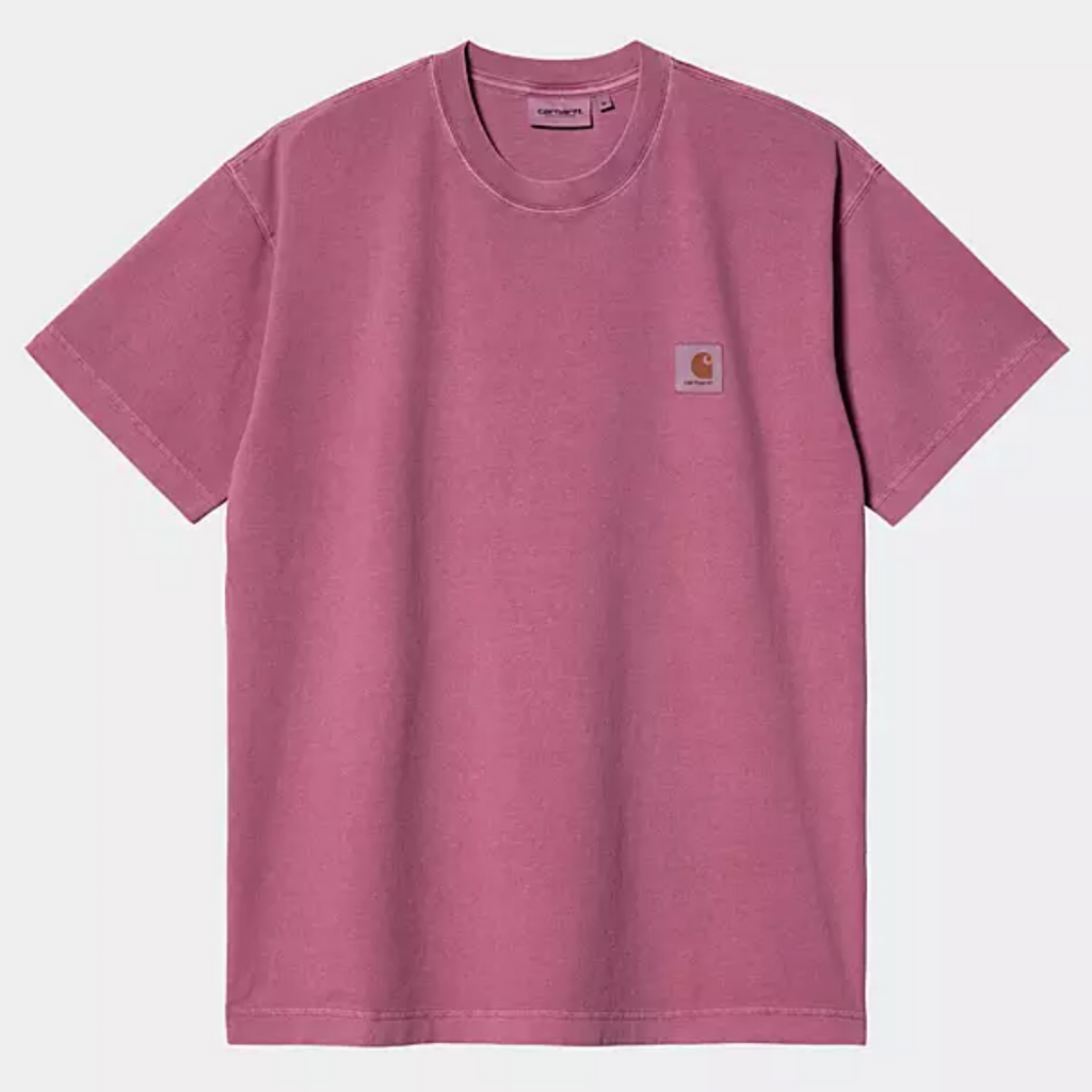 Carhartt WIP - Nelson S/S T-Shirt - Magenta - Decimal.