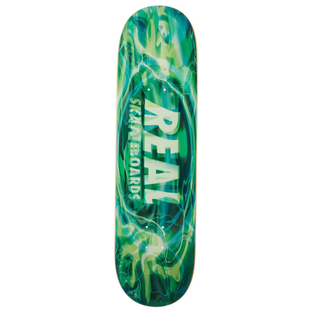 Real Skateboard’s - Psychoactive Glow Pro Deck - 8.25” - Decimal.