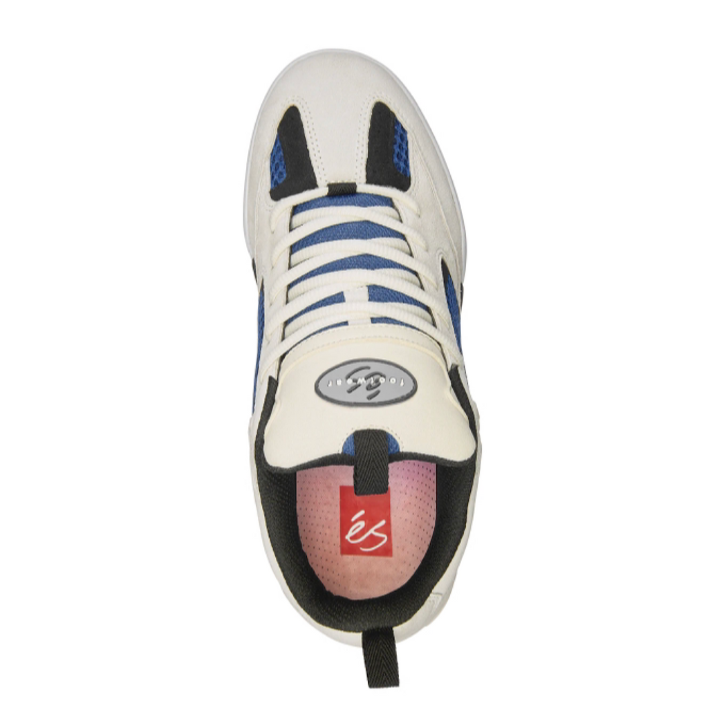 eS Footwear - Quattro - White/Blue/Black - Decimal.
