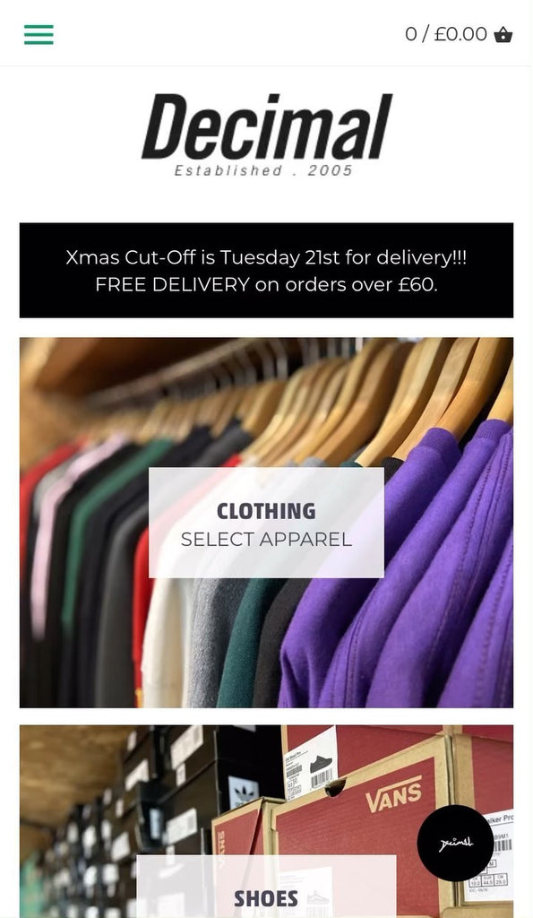 We still loading on | Decimal.