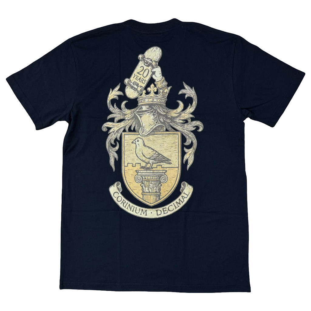 Decimal - Ciren Crest T-Shirt - Black - Decimal.