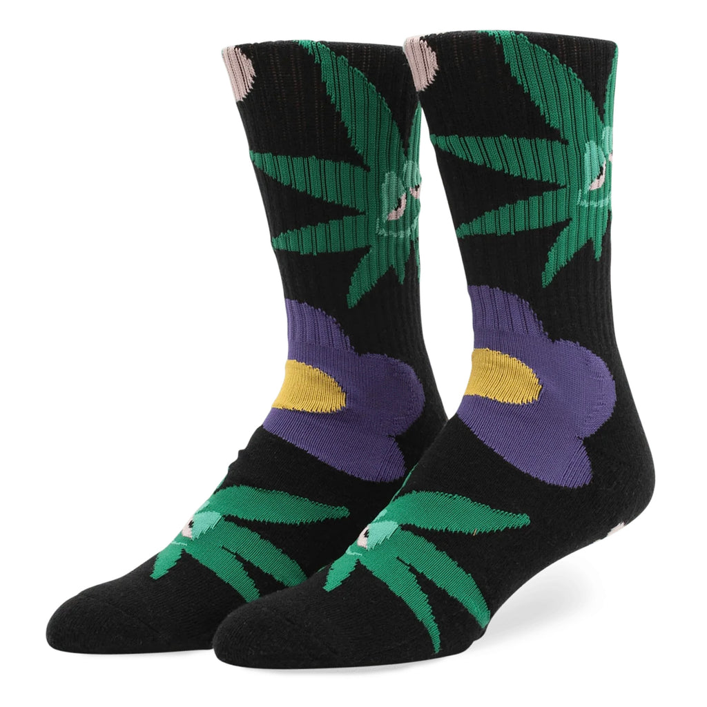 Huf - Allergies Crew Socks - Black