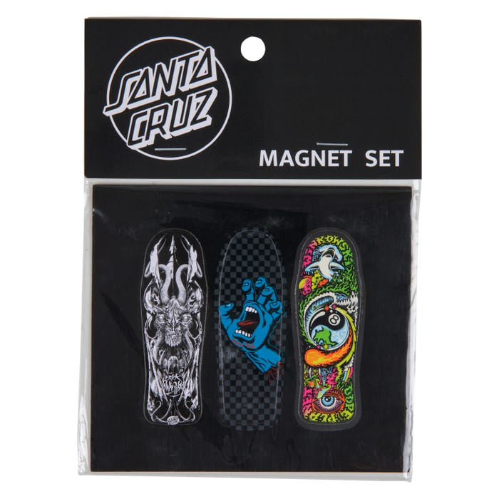 Santa Cruz - Accessories 3 Deck Series Magnet set - Multi - Decimal.