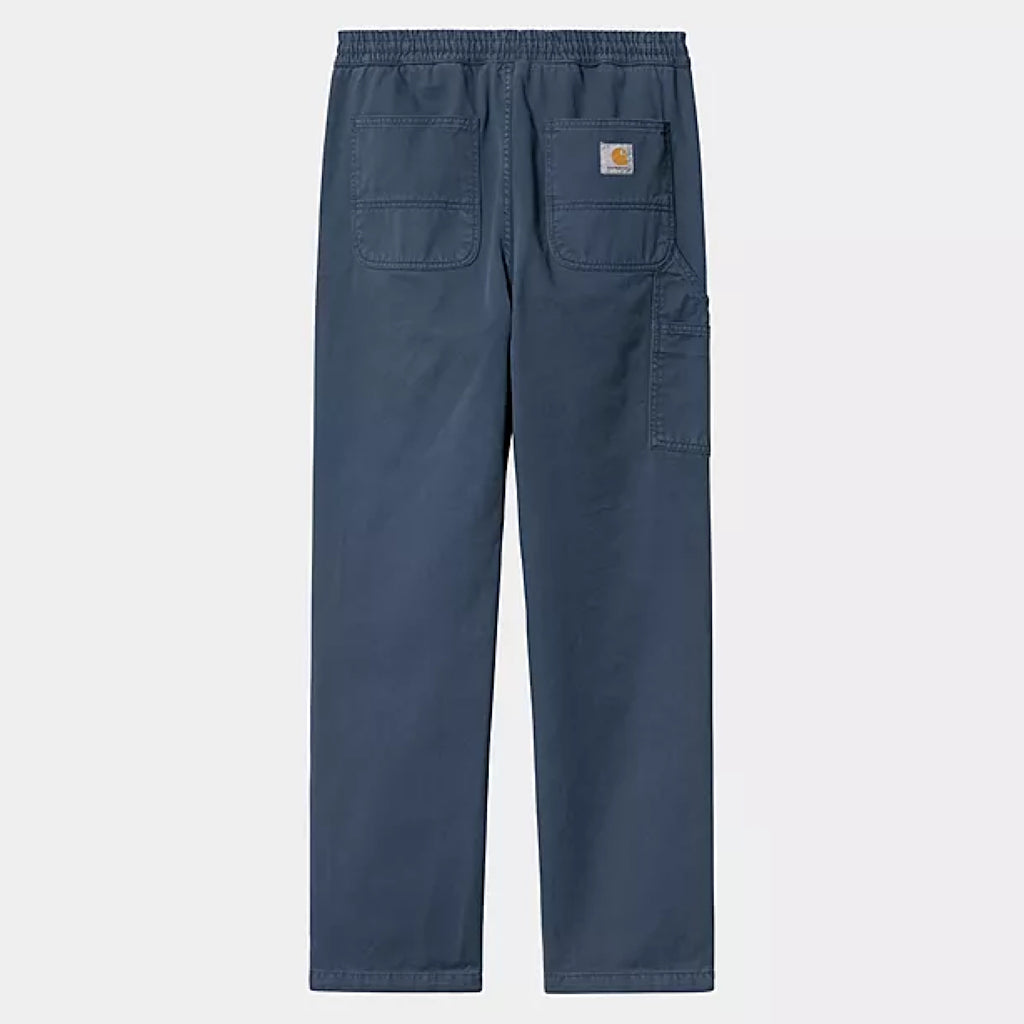 Carhartt WIP -Flint Pant - Dusky Blue Garment Dyed - Decimal.