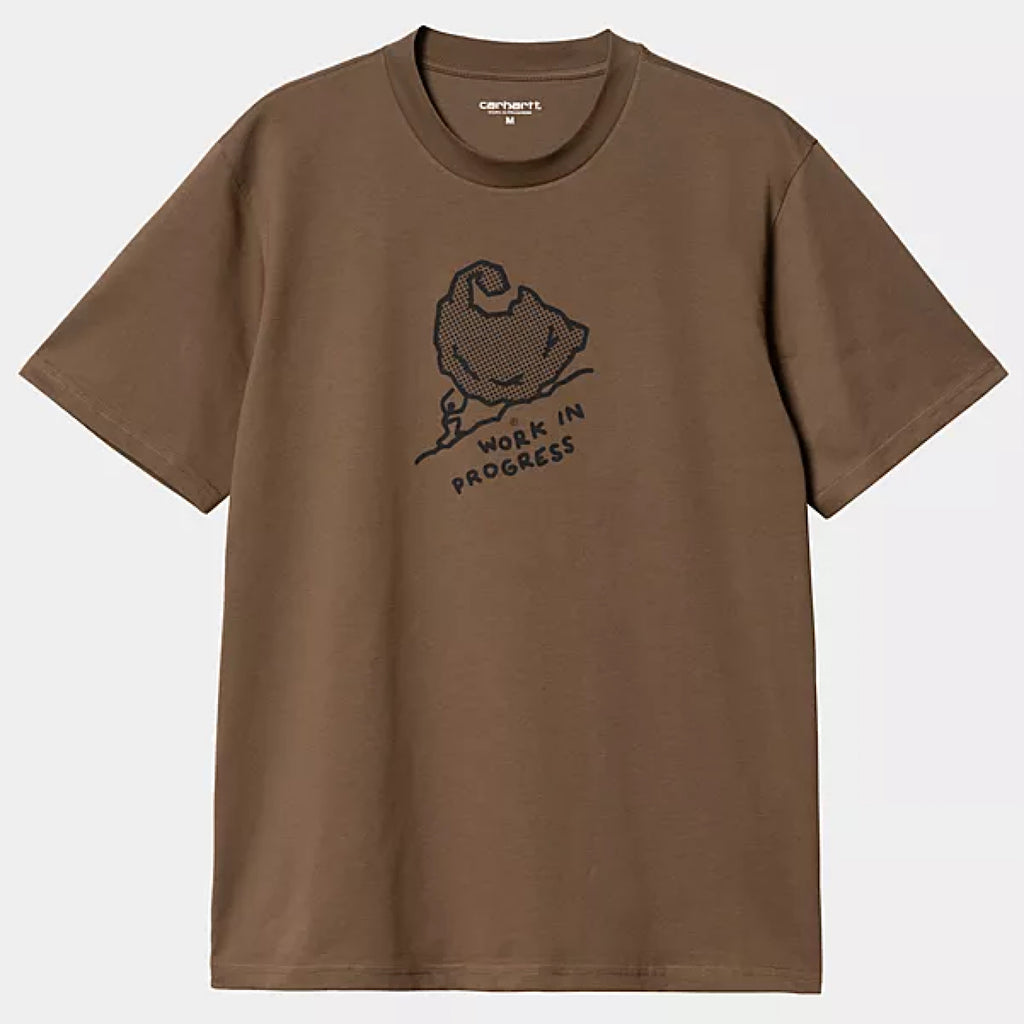 Carhartt WIP - Move On Up T-Shirt - Chocolate  / Black - Decimal.