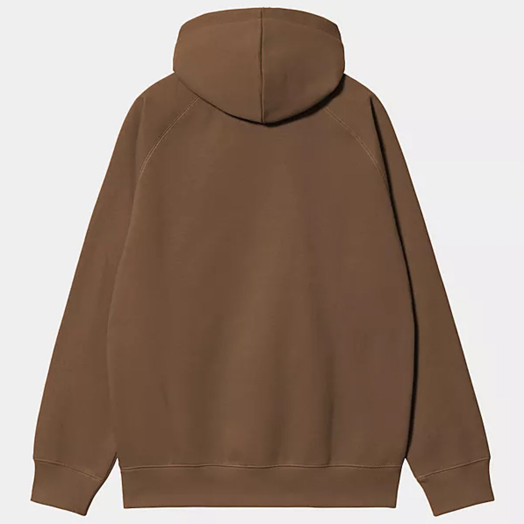 Carhartt WIP - Hooded Chase Sweat -Chocolate / Gold