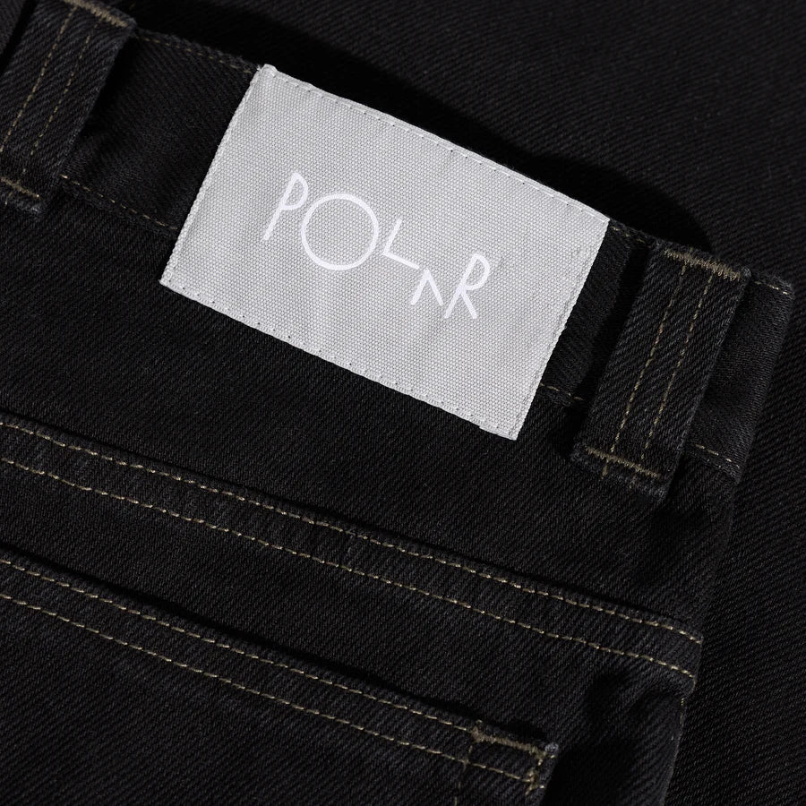 Polar Skate Co. - 93 Pants - Black / Dark Olive - Decimal.