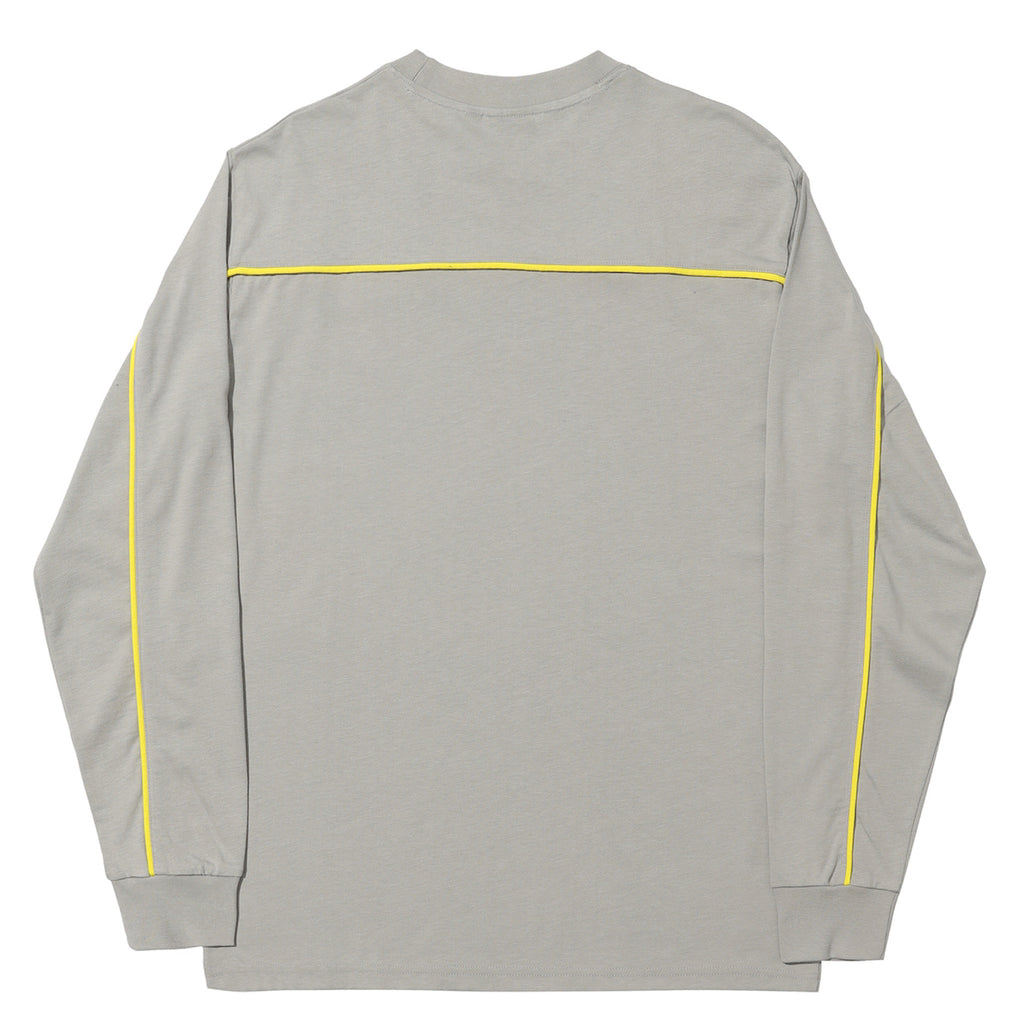 Hélas Caps - Line L/S Tee - Grey - Decimal.