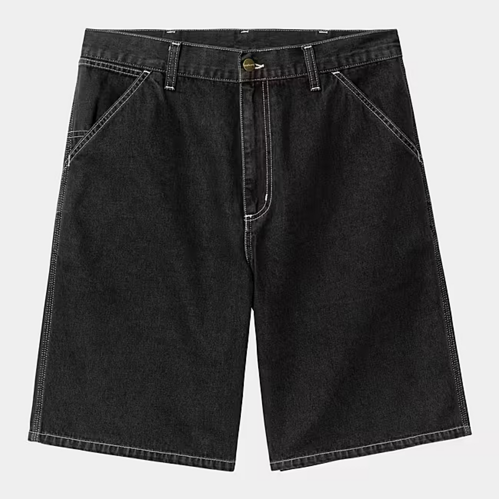 Carhartt WIP - Simple Short - Black Stone Wash