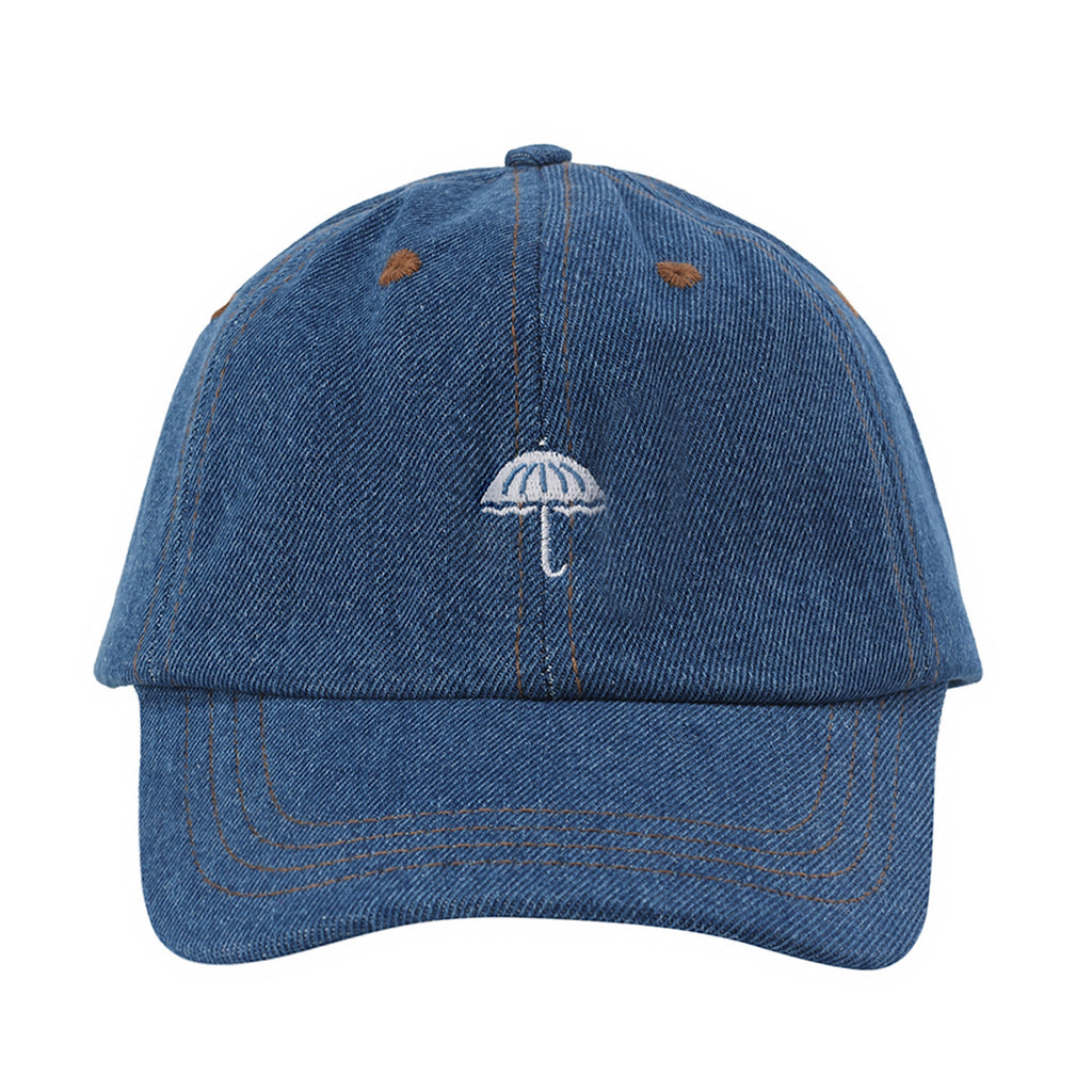 Hélas Caps - Classic Denim Cap - Light Blue - Decimal.