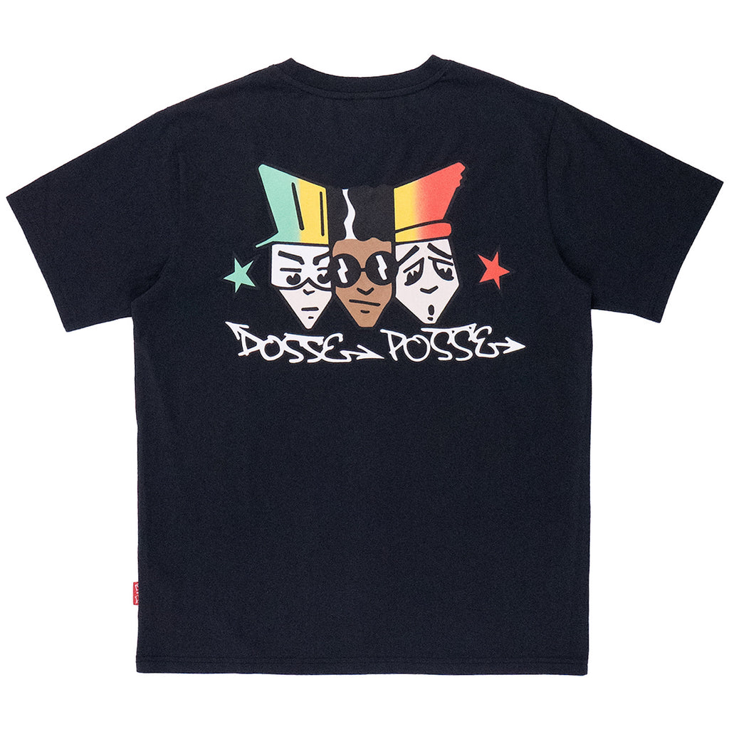 Dosse Posse - 3 Heads T-Shirt - Vintage Black