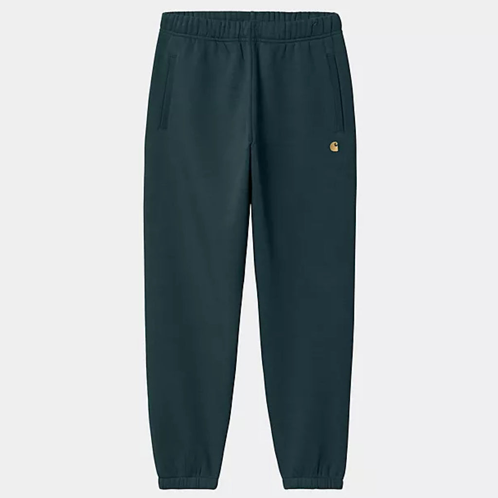 Carhartt WIP - Chase Sweat Pant - Duck Blue / Gold