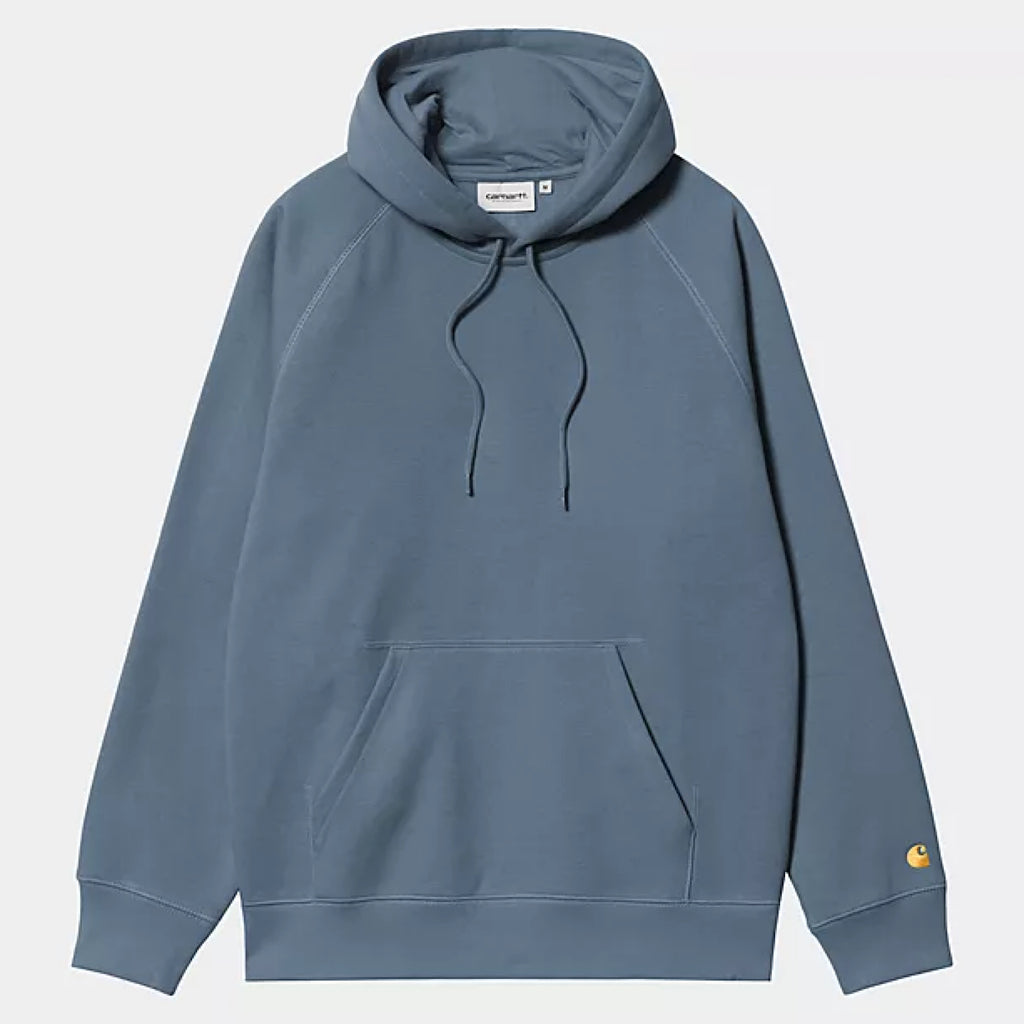 Carhartt WIP - Hooded Chase Sweat - Positano / Gold