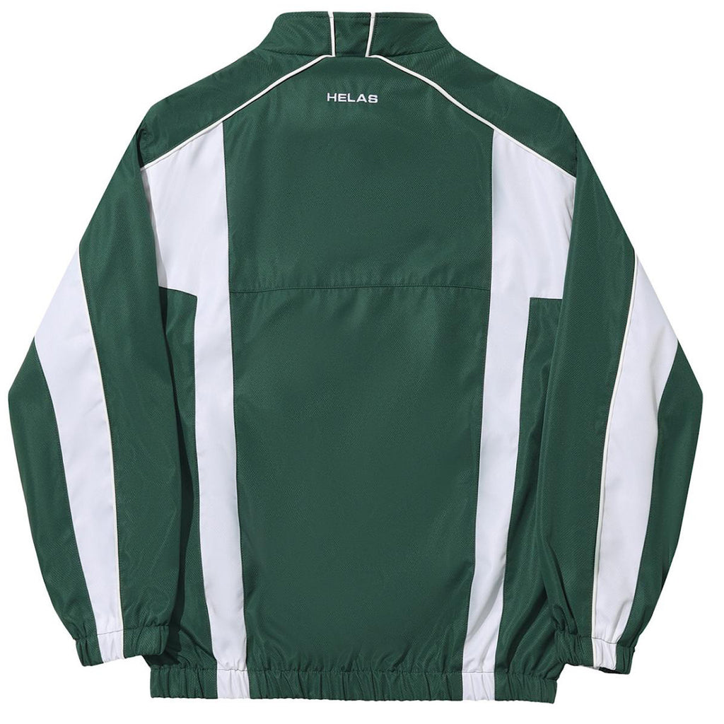 Hélas Caps - Effort Tracksuit Jacket - Green - Decimal.