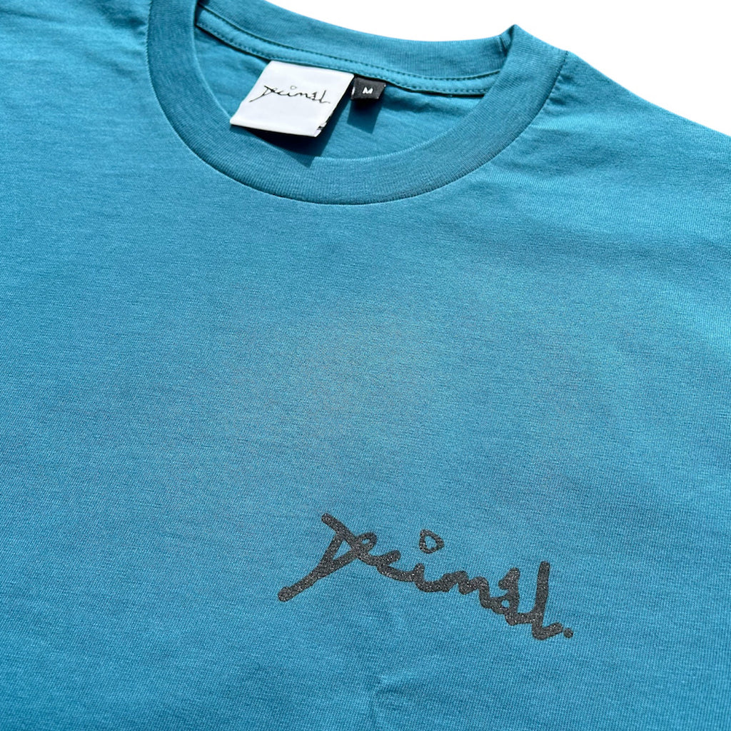 Decimal - 'Church' T-shirt - Atlantic/Black - Decimal.