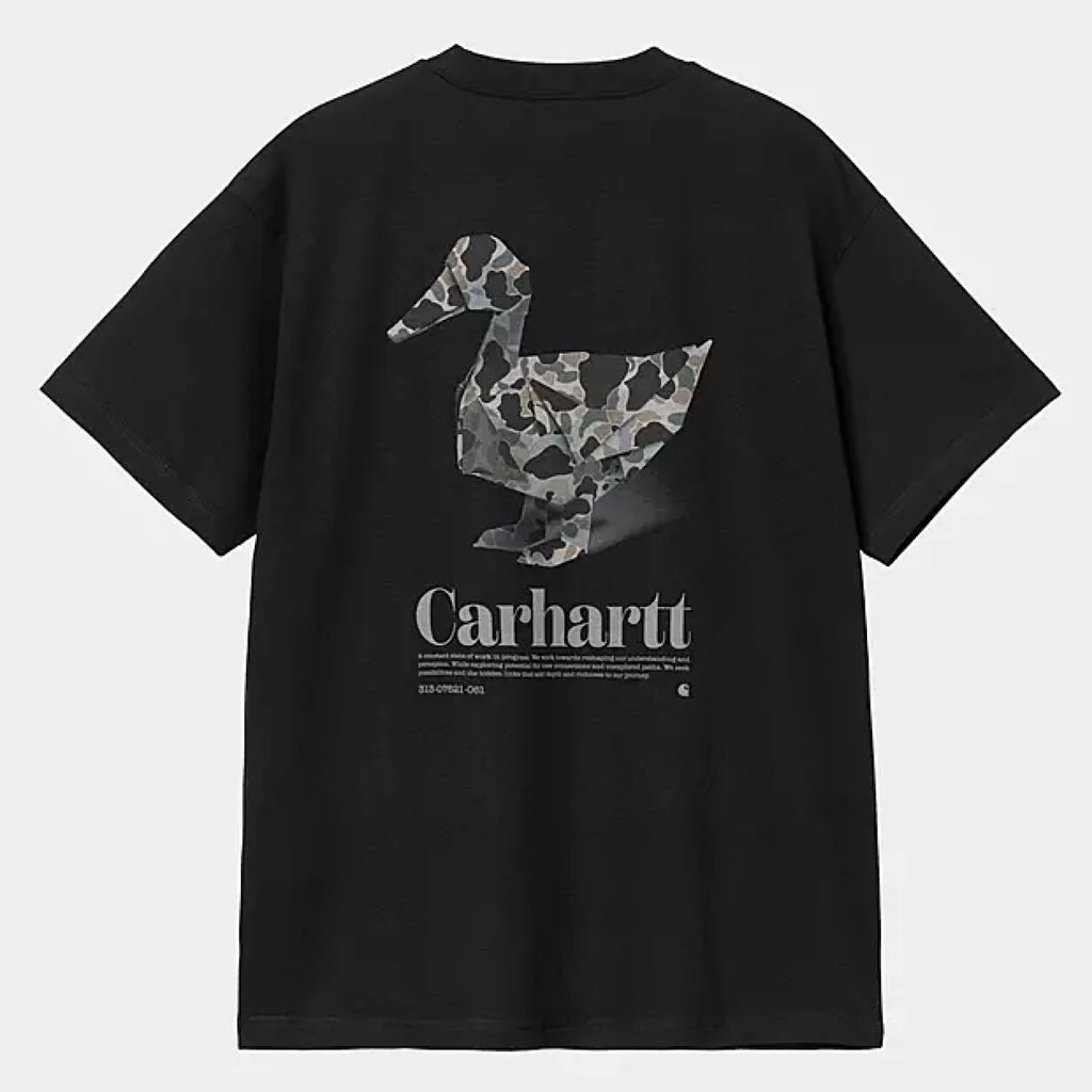 Carhartt WIP - Fold Duck T-Shirt - Black - Decimal.