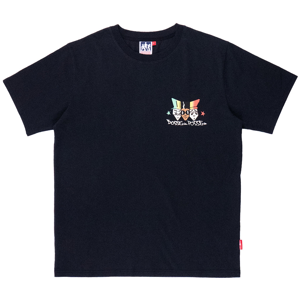 Dosse Posse - 3 Heads T-Shirt - Vintage Black