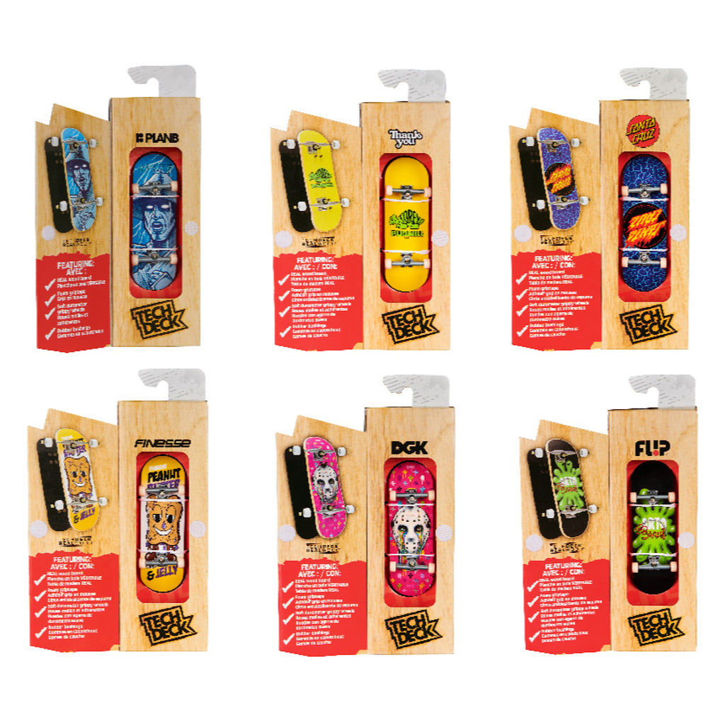 TechDeck - Performance Series, Wood Board - Various - Decimal.
