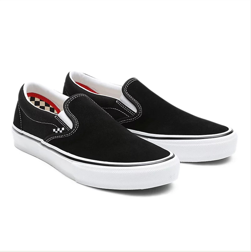 Vans - Skate Slip-On - Black/White - Decimal.