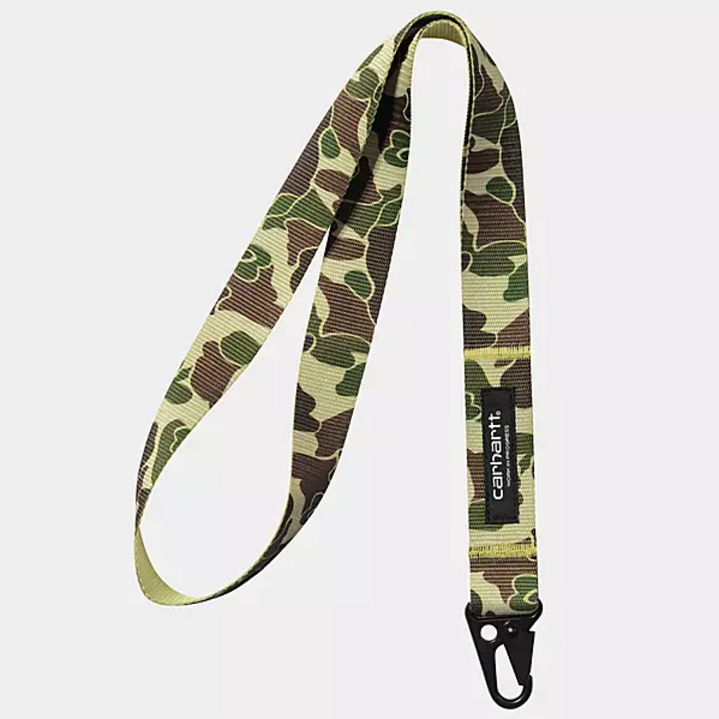 Carhartt WIP - Jude Keychain - Camo Duck Jacquard / Green - Decimal.