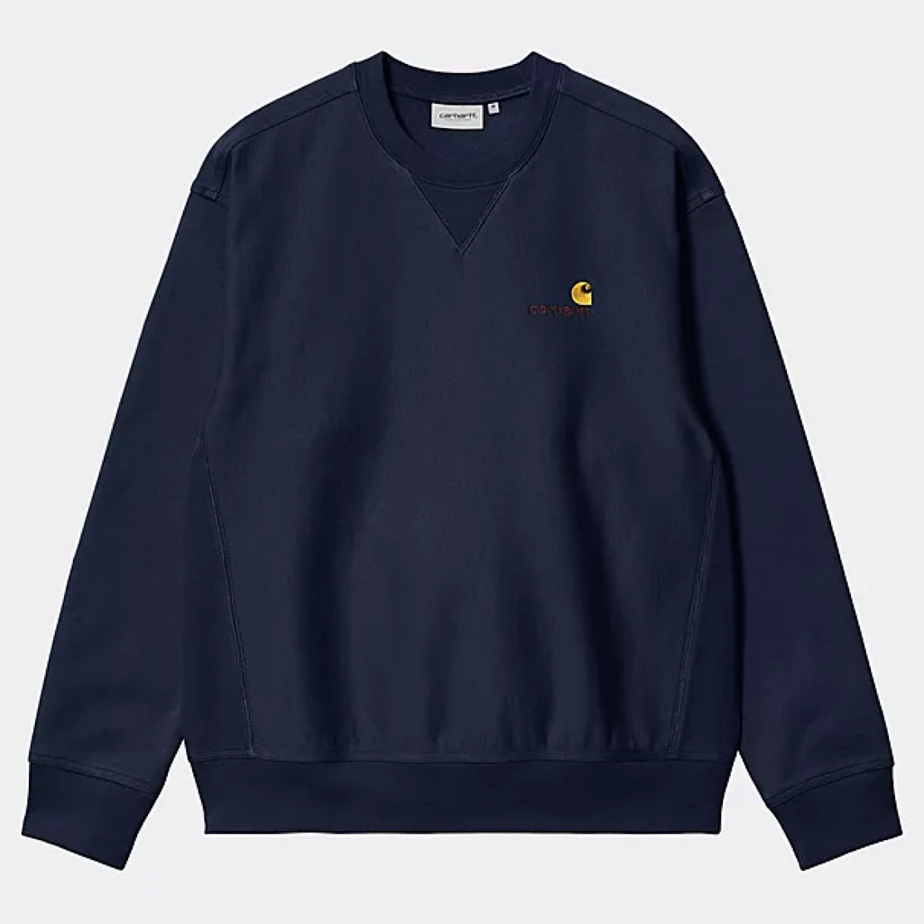 Carhartt WIP - American Script Sweatshirt - Airforce Blue