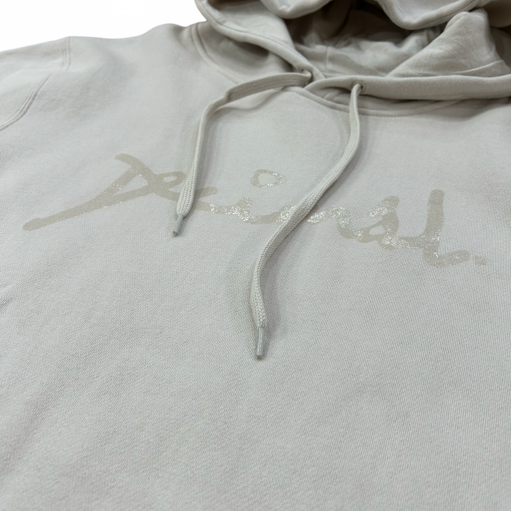 Decimal - Scrawl Hoodie - Bone / Clear - Decimal.