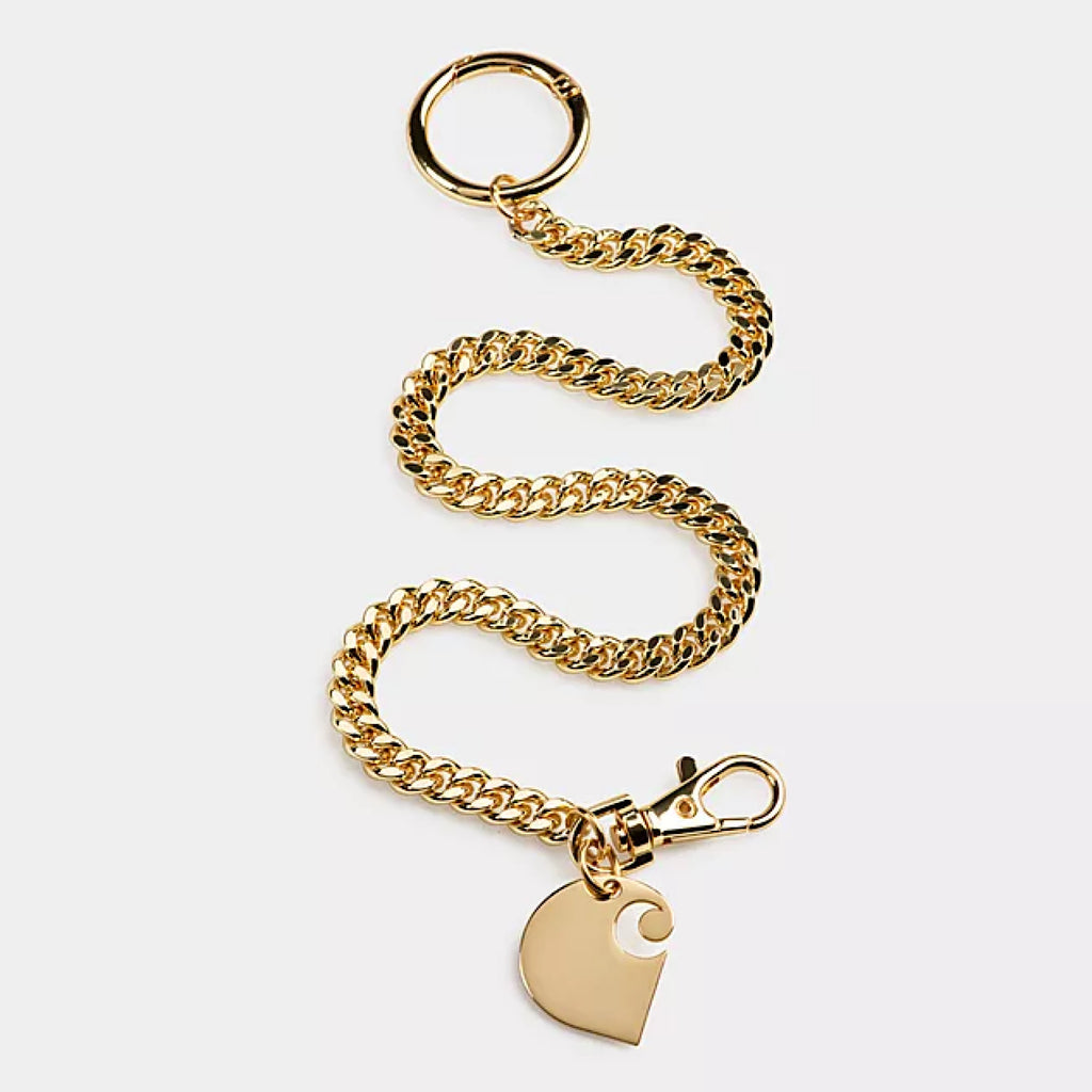 Carhartt WIP - Cuban Link Keychain - Zinc alloy Silver - Decimal.