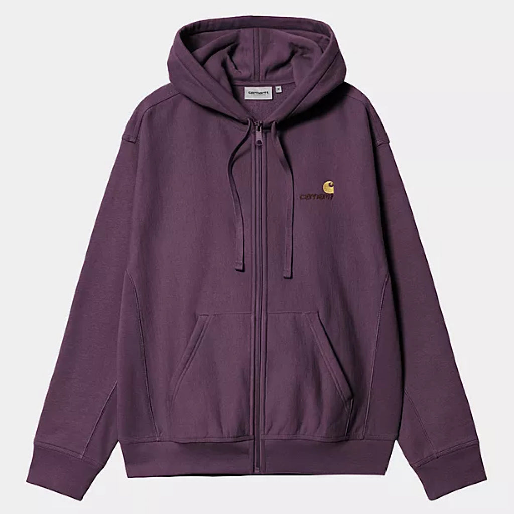 Carhartt WIP - Hooded American Script Jacket - Huckleberry - Decimal.