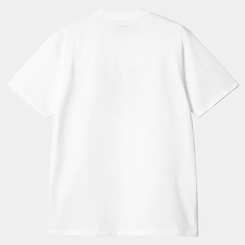 Carhartt WIP - Move On Up T-Shirt - White / Black - Decimal.