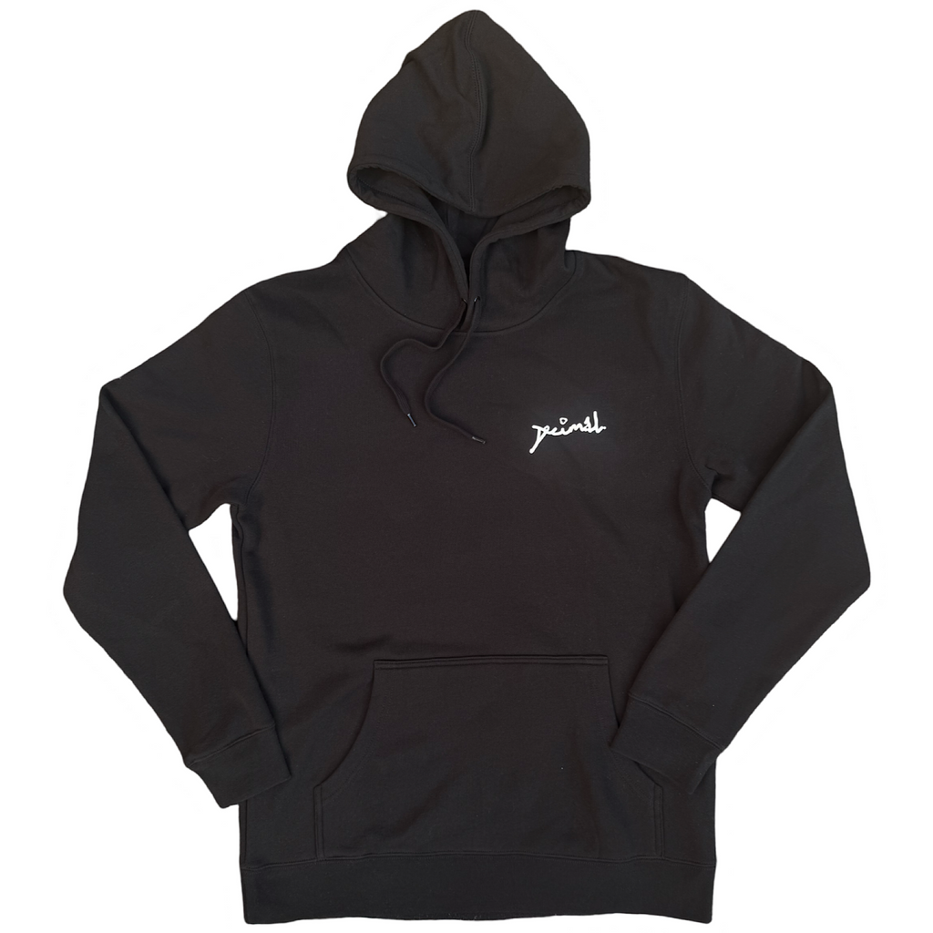 Decimal - Church Hoodie - Black / White