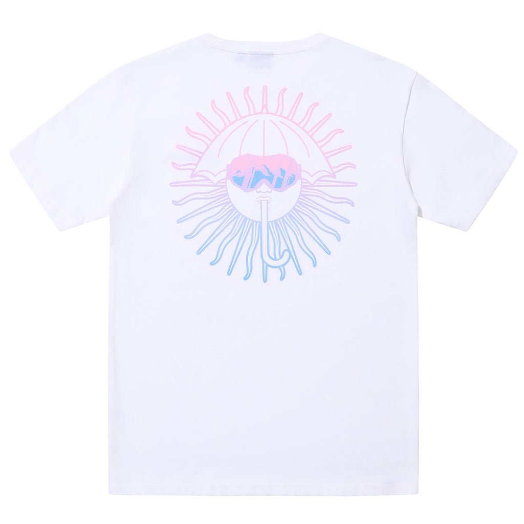 Hélas Caps - Mask Tee - White - Decimal.