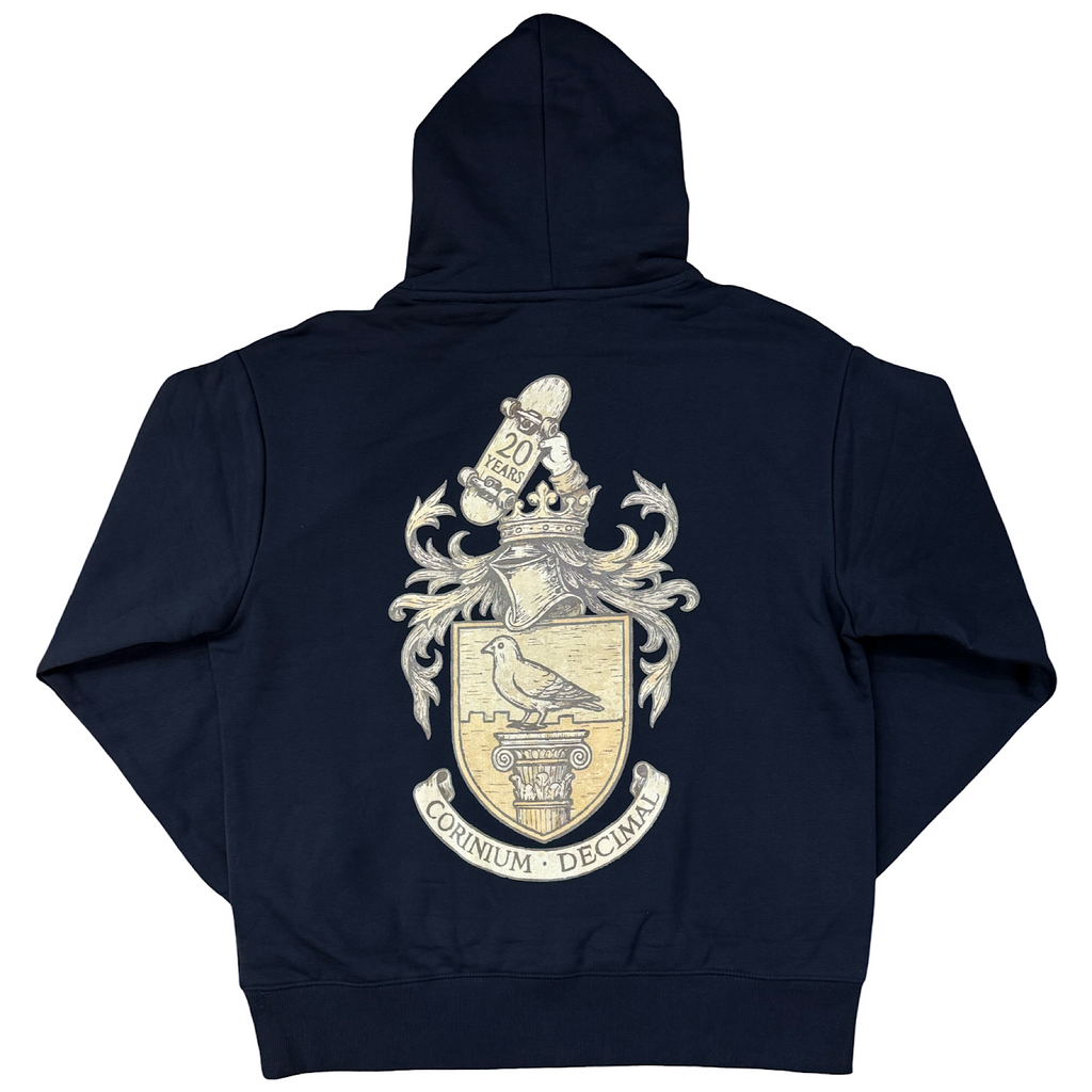 Decimal - Ciren Crest Hoodie - Black - Decimal.