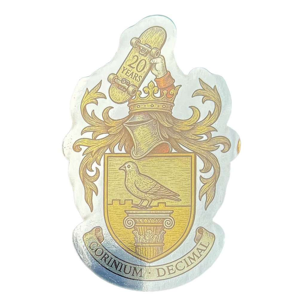 Decimal - Ciren Crest Sticker - Metallic - Decimal.