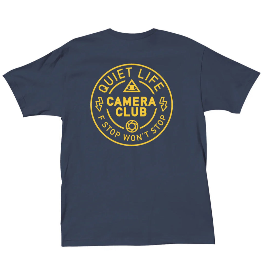 The Quiet Life - F Stop Camera Club T-Shirt - Navy