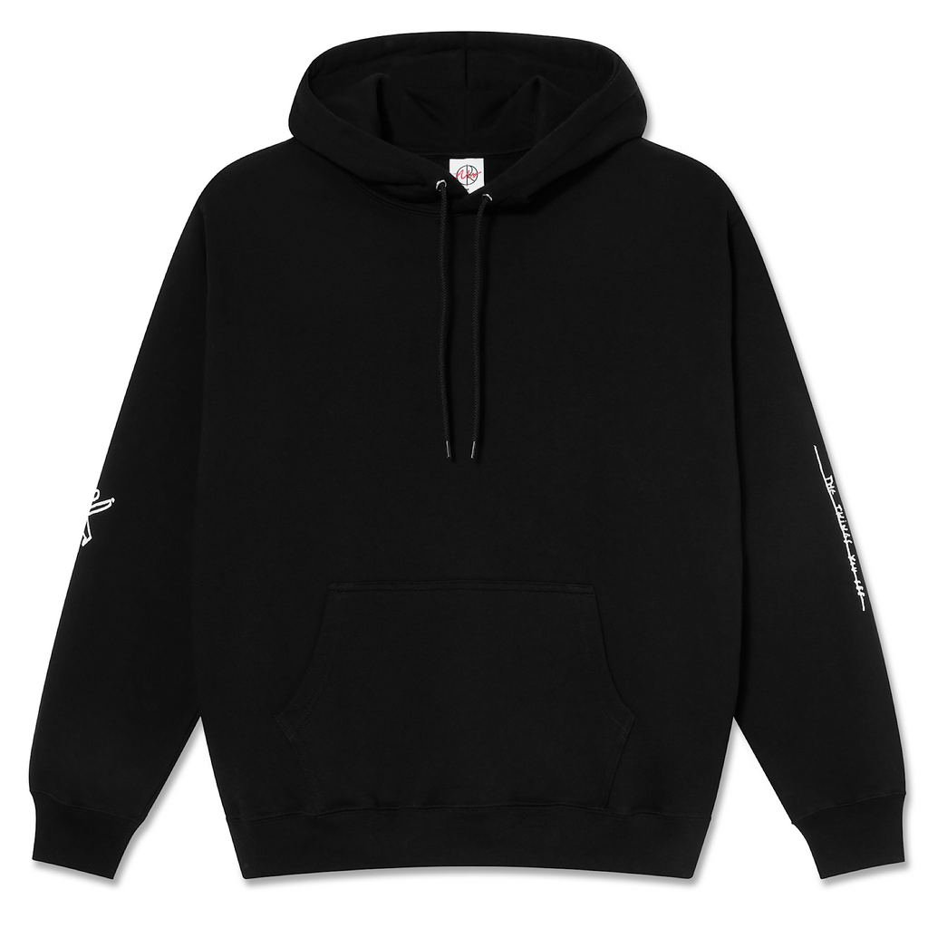 Polar Skate Co. - Sad at Times Dave Hoodie - Black - Decimal.