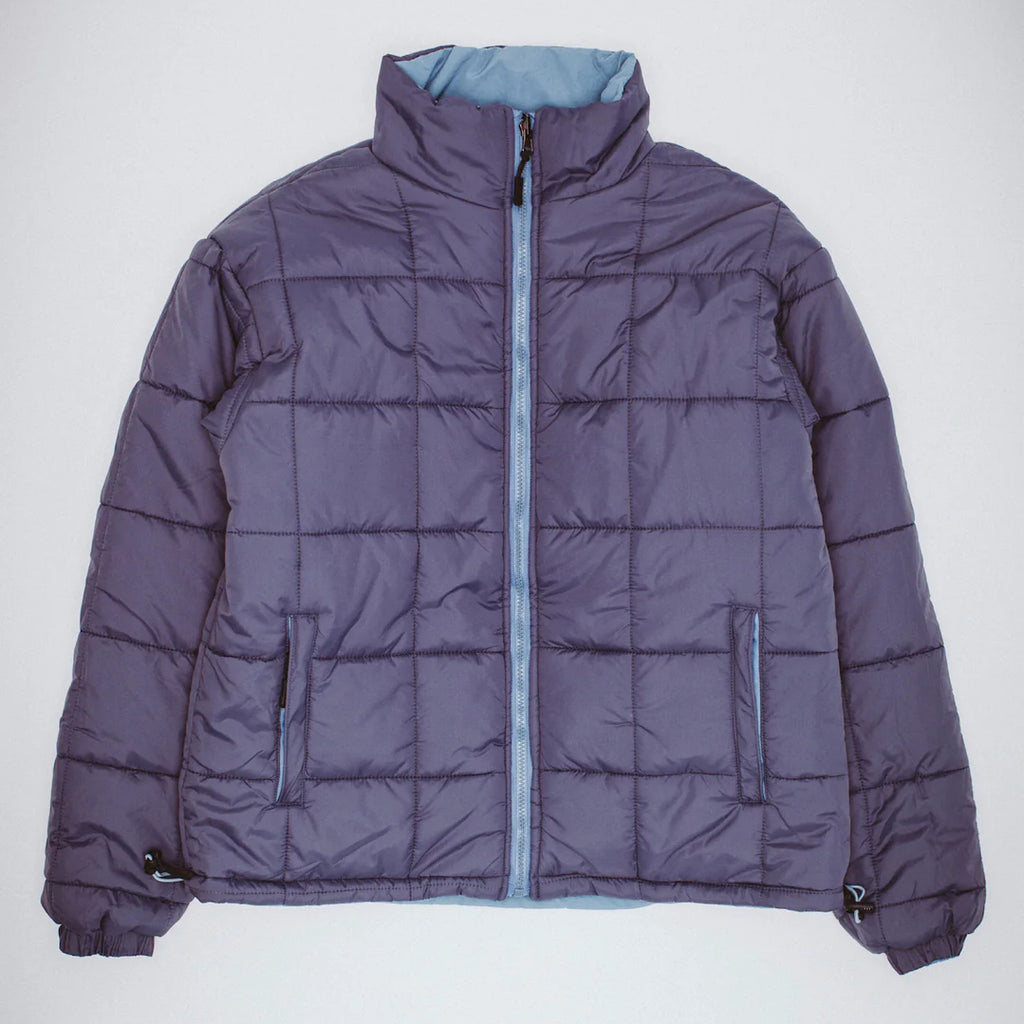 Fucking Awesome - Reverse Puffer Jacket - Blue - Decimal.