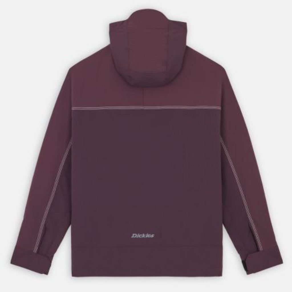 Dickies - Ronan Hooded Jacket - Plum - Decimal.