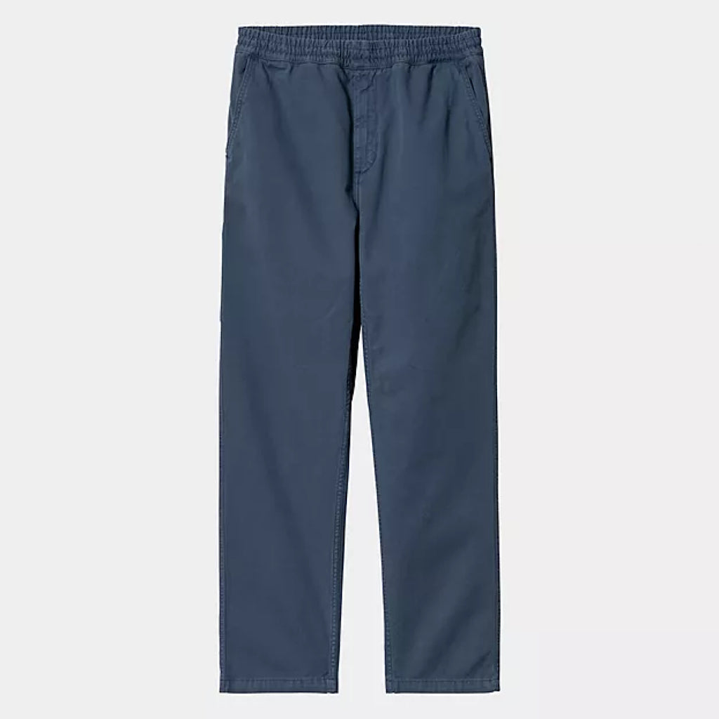 Carhartt WIP -Flint Pant - Dusky Blue Garment Dyed - Decimal.