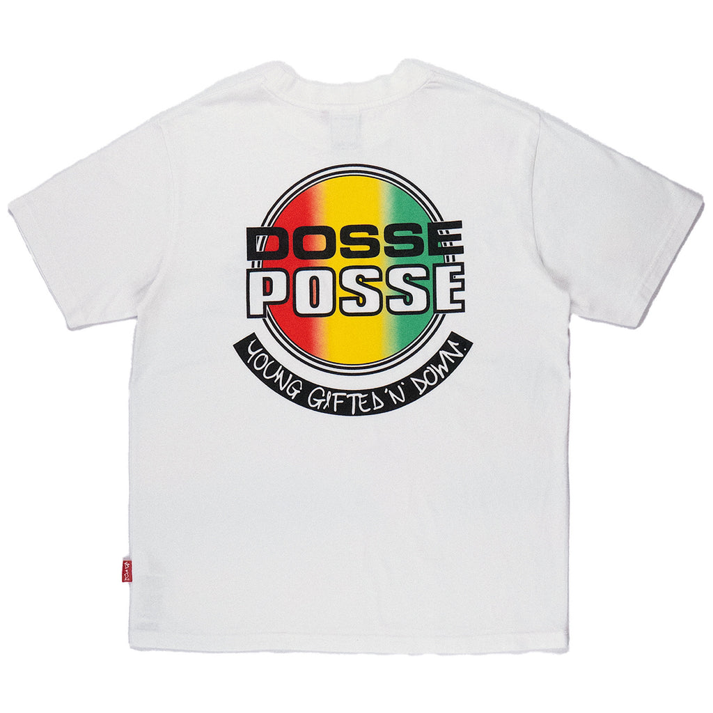 Dosse Posse - Rasta DOT T-Shirt - Vintage White