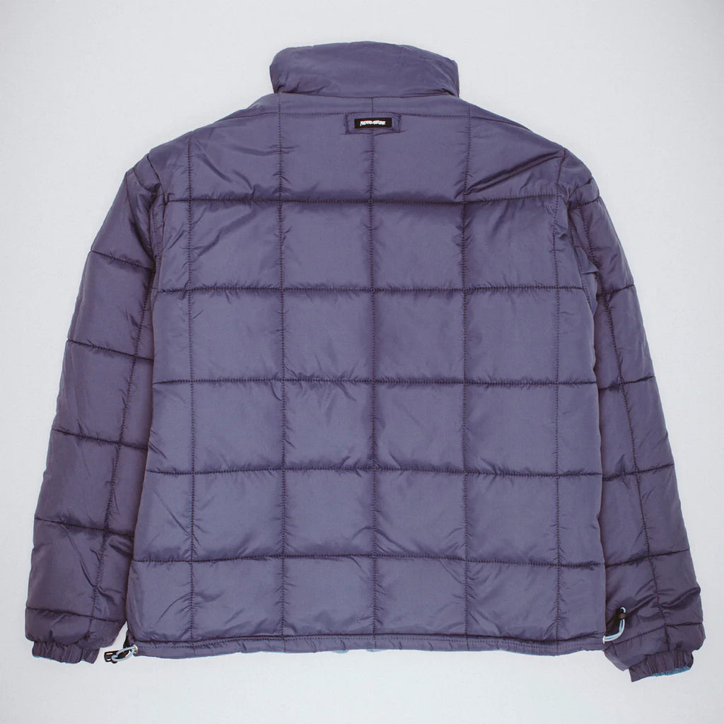 Fucking Awesome - Reverse Puffer Jacket - Blue - Decimal.