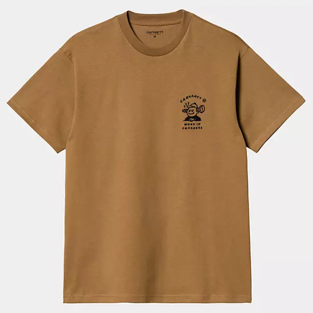 Carhartt WIP - Icons T-Shirt - Hamilton Brown / Black - Decimal.