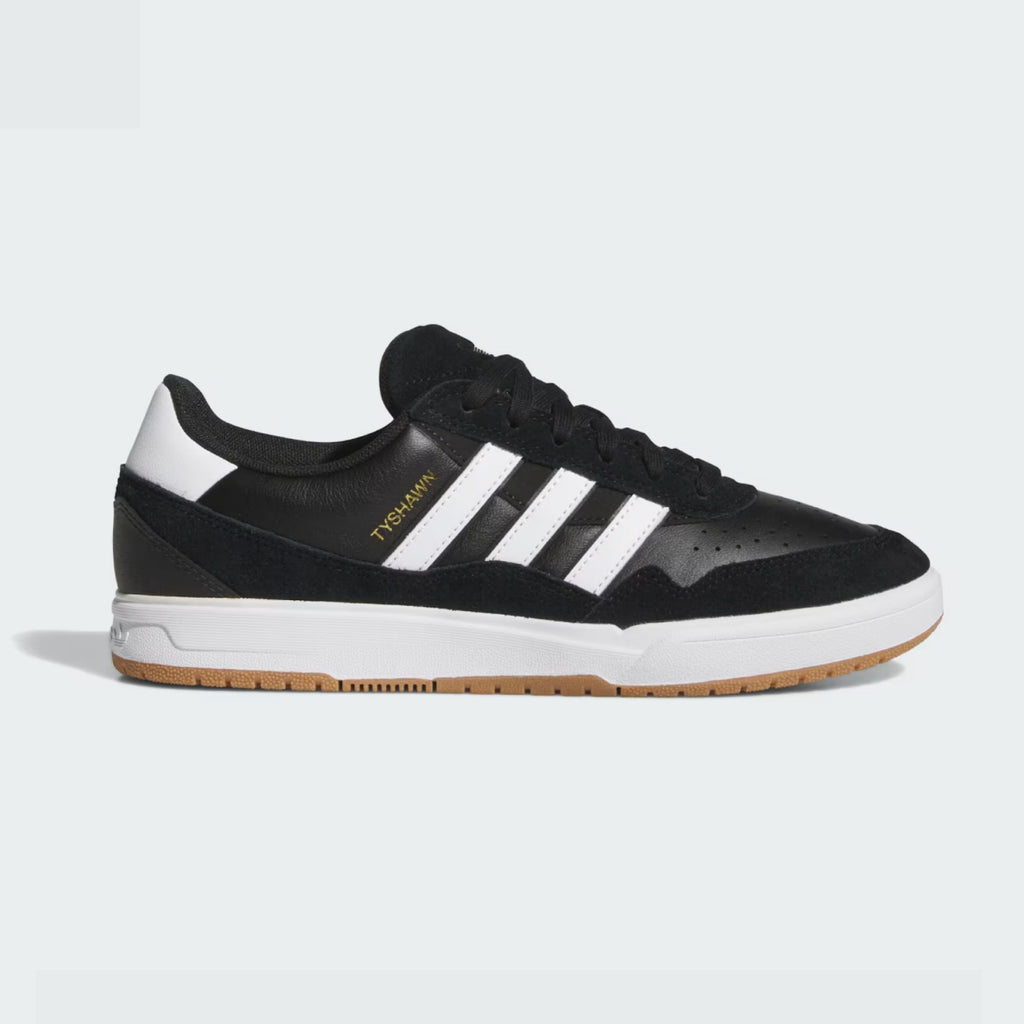 Adidas - Tyshawn II - Core Black / Cloud White / Gum - Decimal.