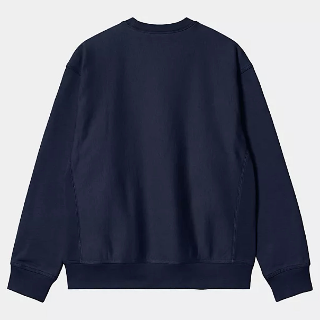 Carhartt WIP - American Script Sweatshirt - Airforce Blue