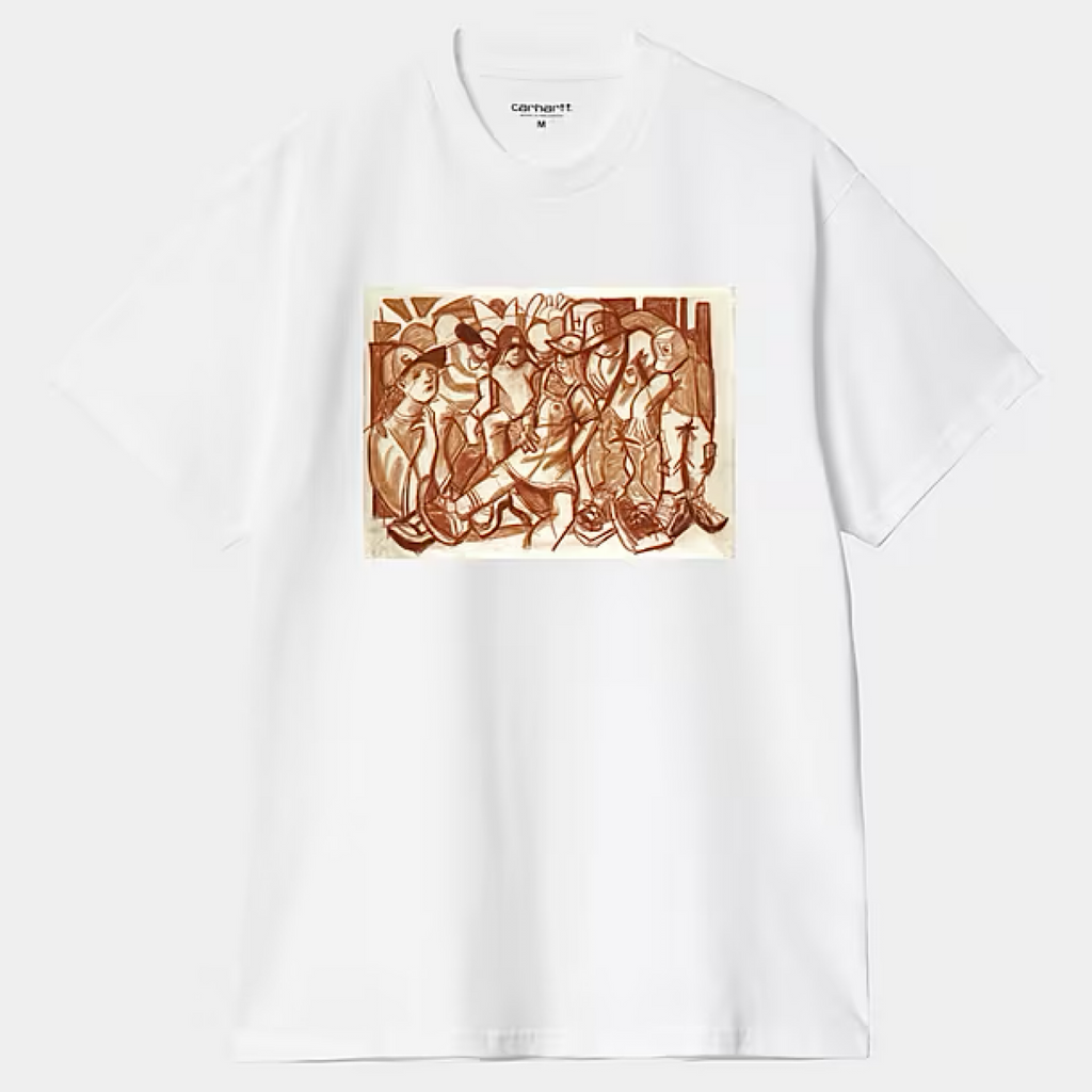 Carhartt WIP - Cai Arfon Bellis T-Shirt - White