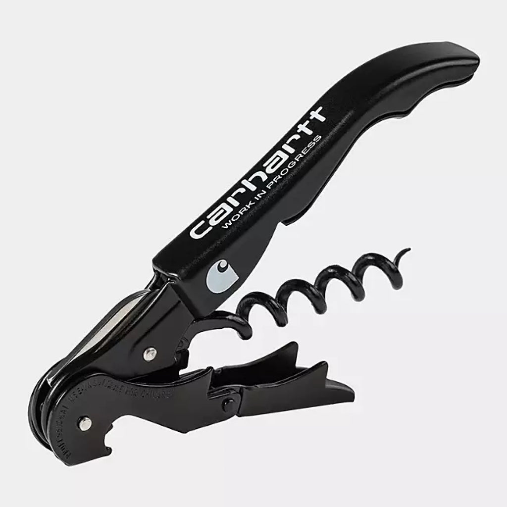 Carhartt WIP - Script Pulltap’s Corkscrew - Black - Decimal.