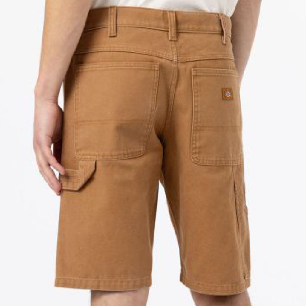 Dickies - Duck Carpenter Short - Stone Washed Brown Duck - Decimal.