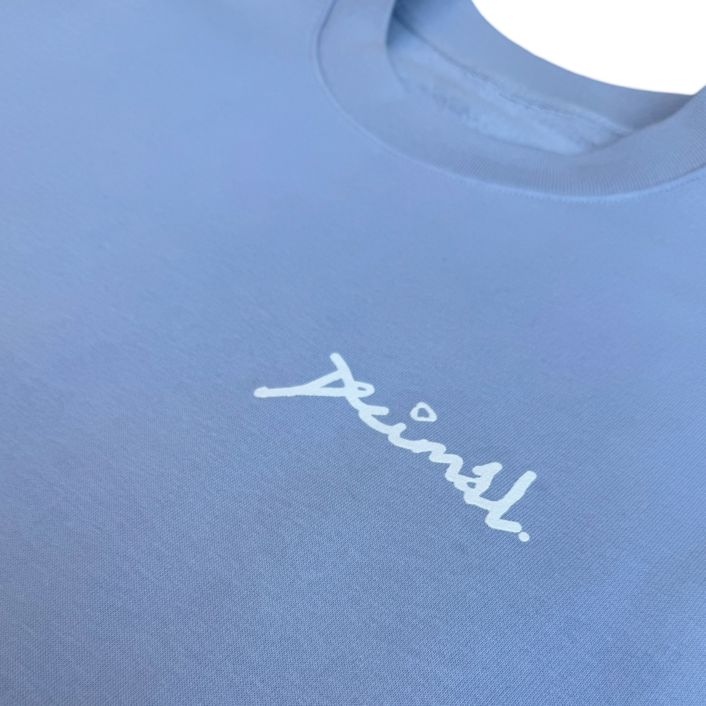 Decimal - Church Crewneck - Powder Blue / White - Decimal.